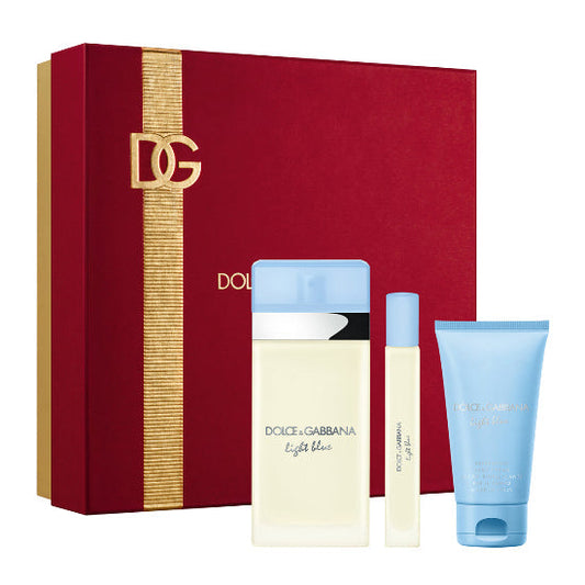 D & G Light Blue 3 Piece Gift Set