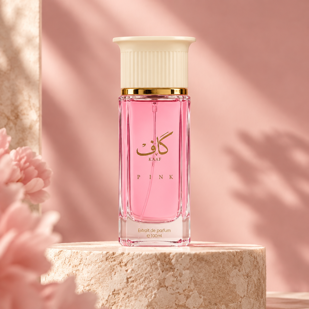 Kaaf Pink editorial perfume photograph