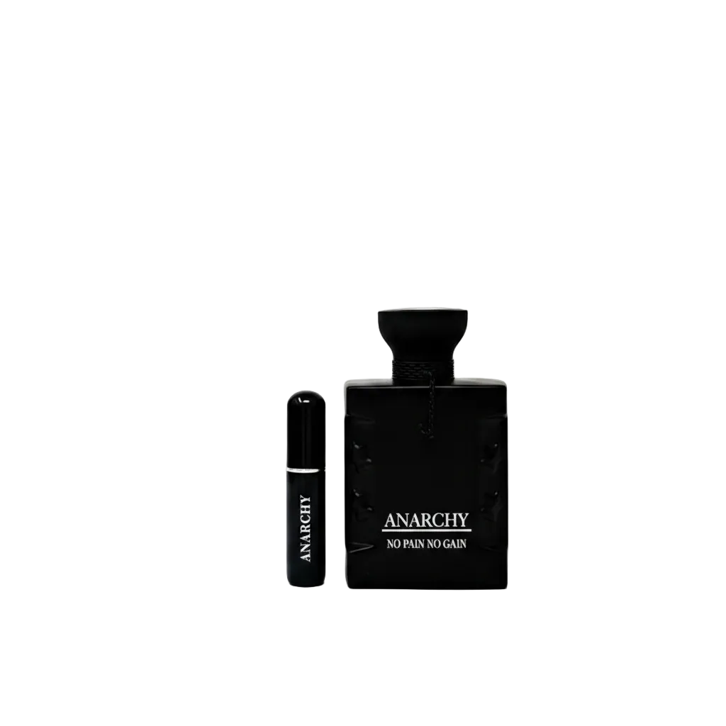 King of Kings Anarchy No Pain No Gain EDP - bottle on white background