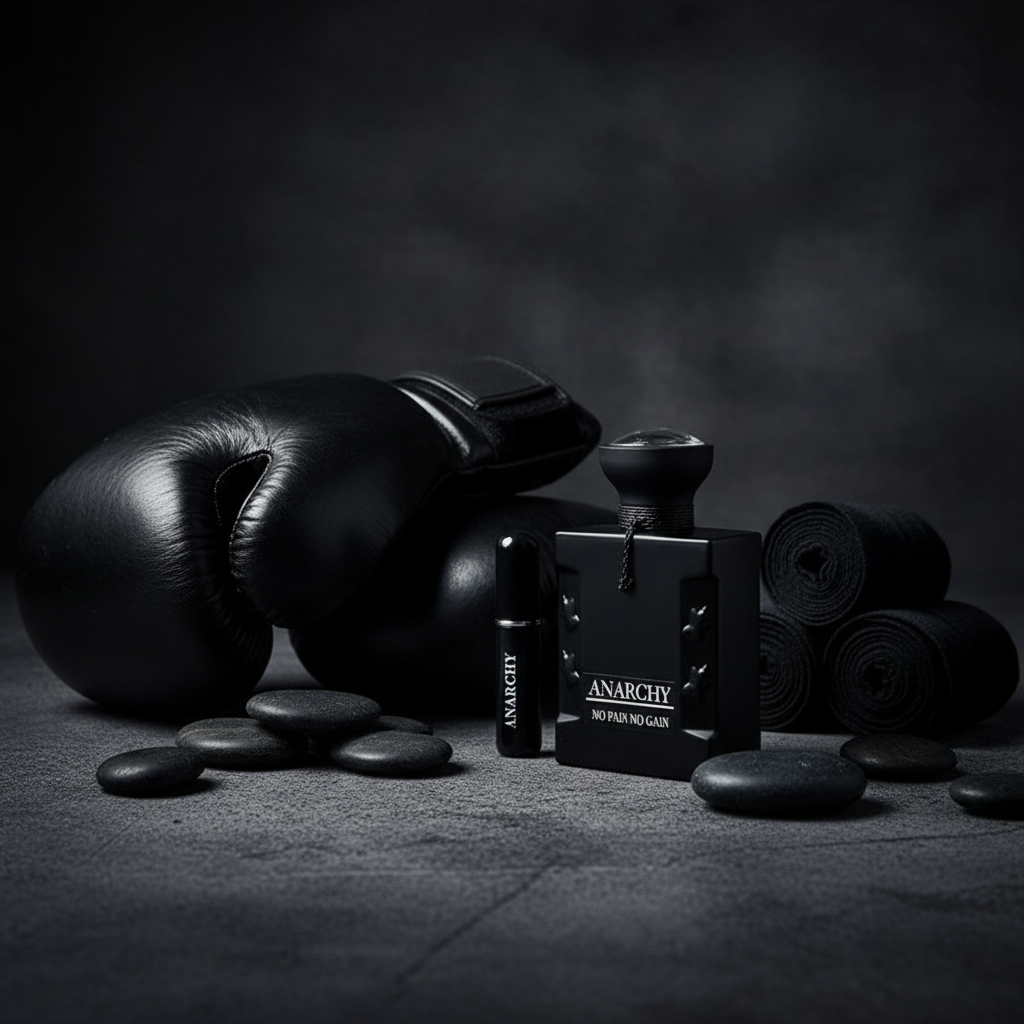 Anarchy EDP - Lifestyle dark concrete masculine aesthetic