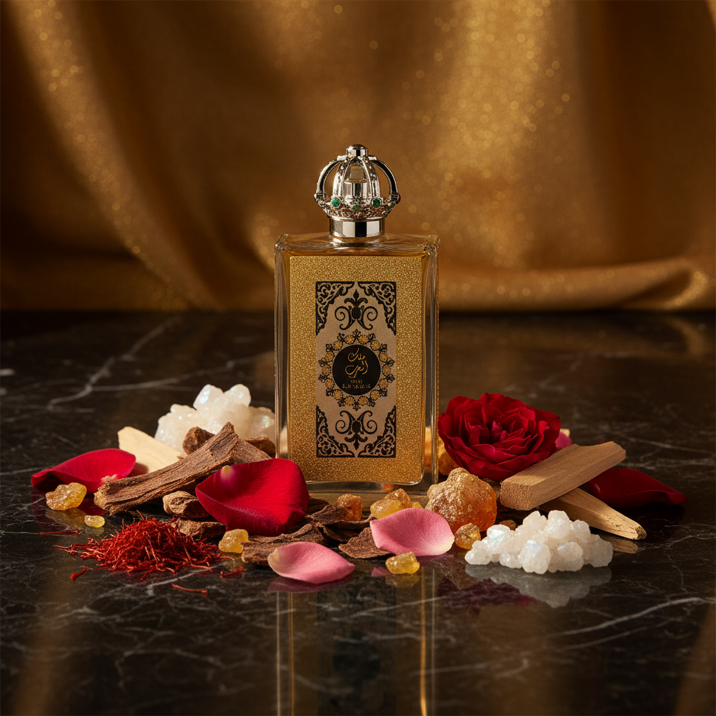 King of Arabia - Saffron, Oud, Rose, Amber, Sandalwood, Musk ingredients