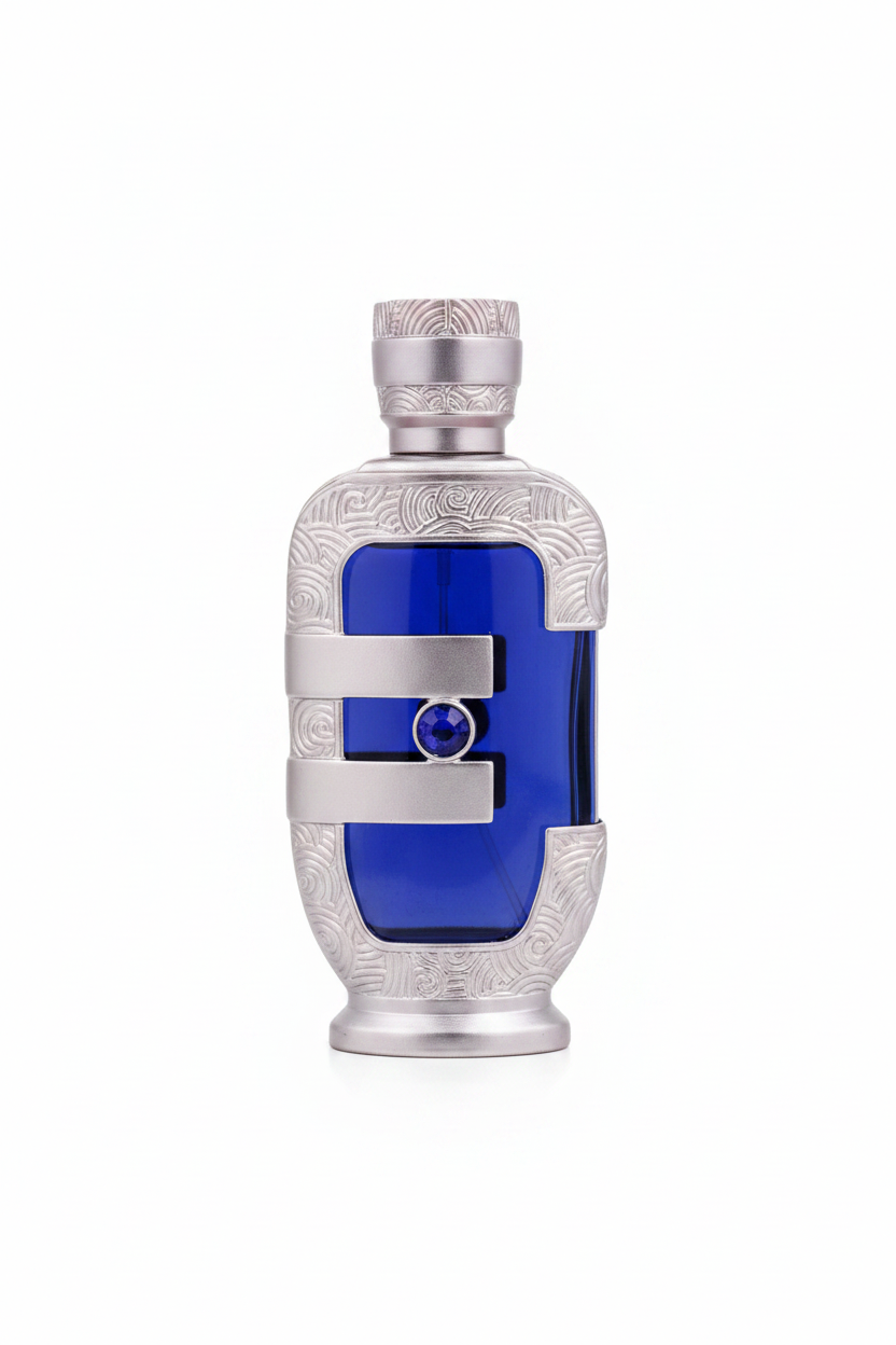 Lattafa Mashmoom bottle on white background
